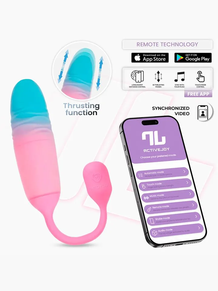 NexEgg Motion Vibrating Egg With Thrusting App - App kontrolēta vibrējoša ola 1 [full]
