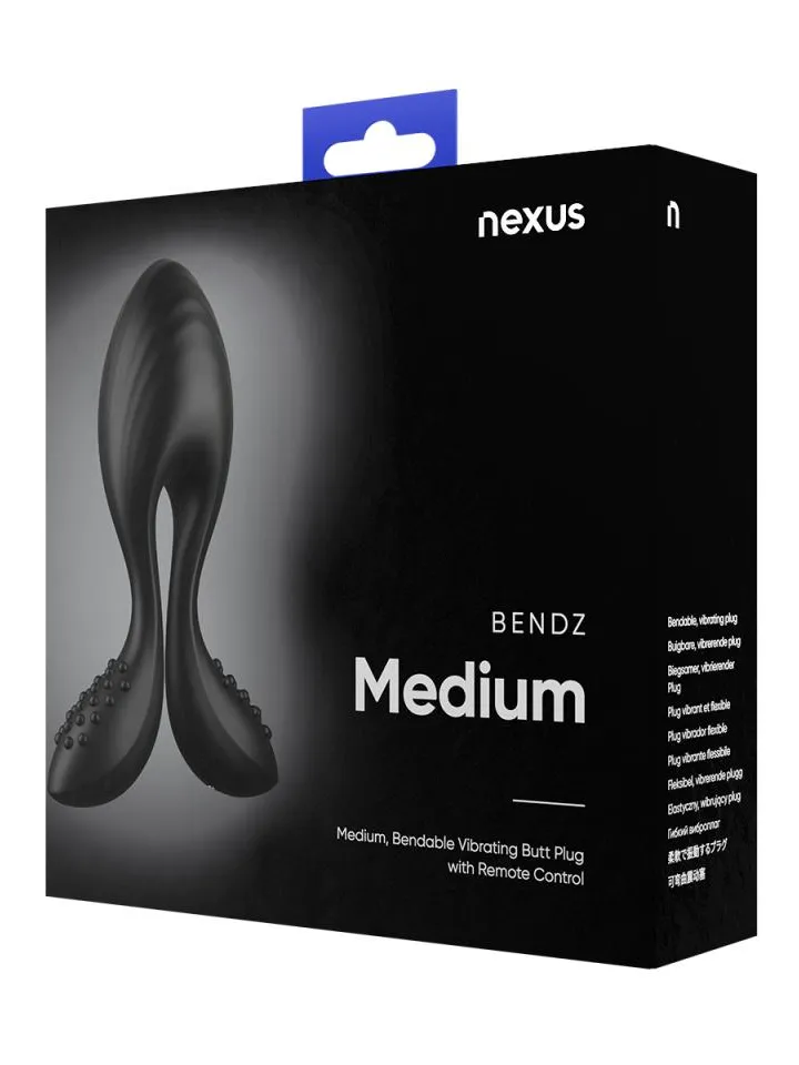 Nexus Bendz Adjustable Butt Plug Medium - Vibrējošs anālais spraudnis 3 [full]