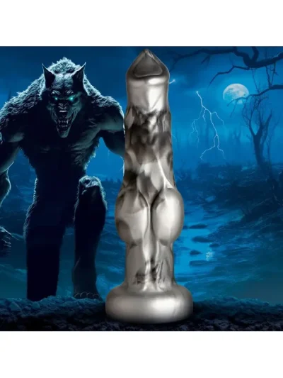 Night Prowler Silicone Dildo 21,3 cm - Dragon dildo 4