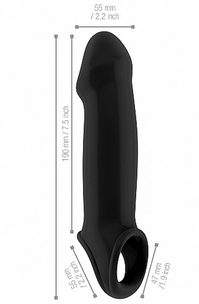 No.17 Dong Extension Black - Penisa piedurkne 3