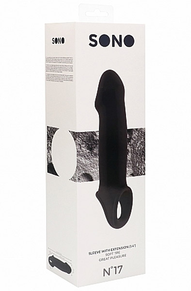 No.17 Dong Extension Black - Penisa piedurkne 4