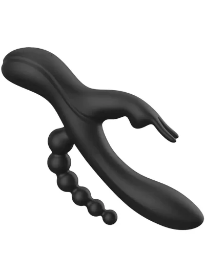 Noir Euphoria Liquid Silicone Triple Pleasure - Trušu vibrators 2