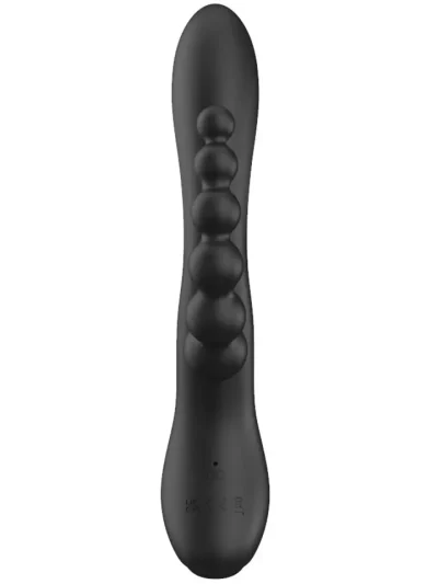 Noir Euphoria Liquid Silicone Triple Pleasure - Trušu vibrators 3