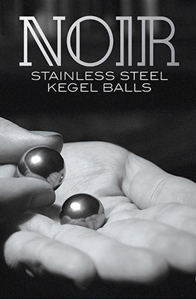 Noir Stainless Steel Kegel Balls - Kegela bumbiņas 2