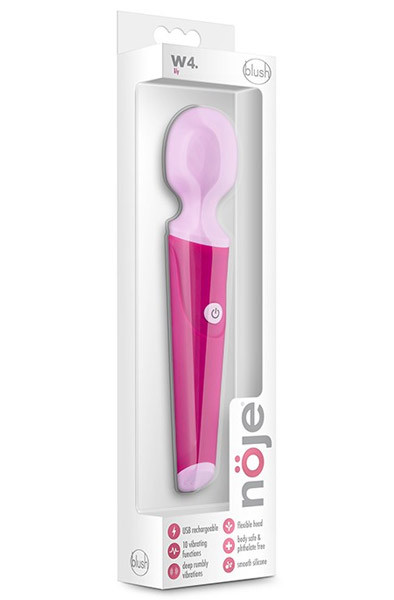 Noje W4. Lily Wand Pink 20 cm - Burvju nūjiņa / masāžas zizlis 3