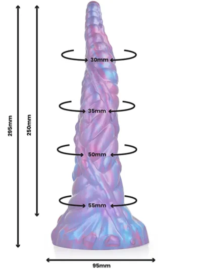 Nokken Dildo Water Creature 29,5 cm - Dragon dildo 2