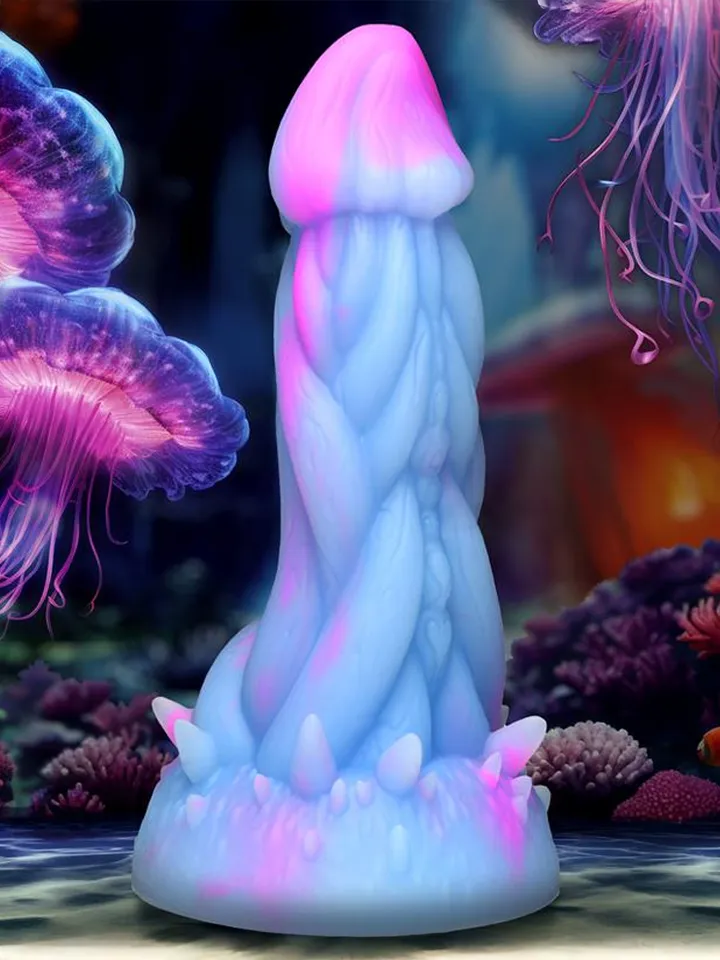 Nomura Jellyfish Silicone Dildo 18,5 cm - Fantasy dildo 1 [full]