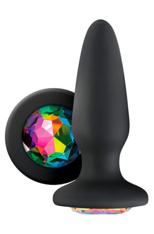 NS Novelties Glams Rainbow Gem - Anālais spraudnis 1