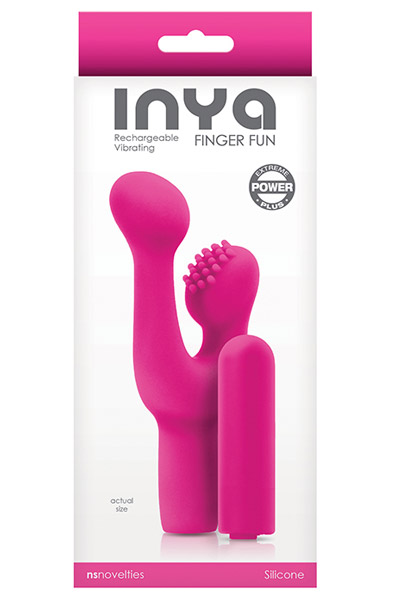 NS Novelties Inya Finger Fun Pink - Klitora vibrators 2