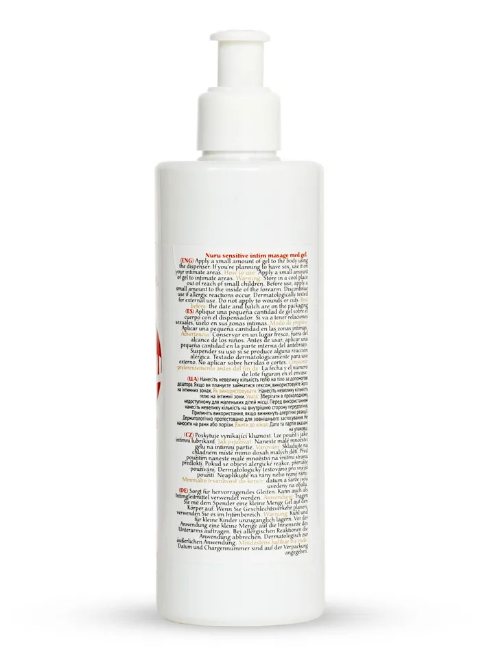 Nuru-Nuru Sensitive Intim Massage Gel 300 ml - Nuru želeja 4 [full]