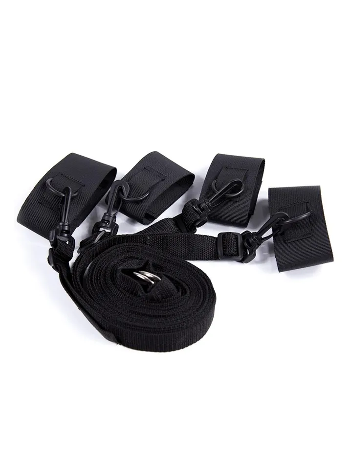 Nylon Velcro Bed Restraints With Plastic Hook - Plaukstas un potītes aproces 1 [full]