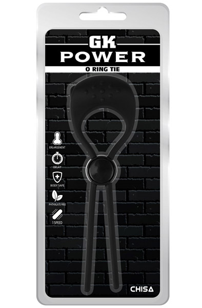 O Ring Tie Phallic Ring - Vibrējošs gaiļa gredzens 2