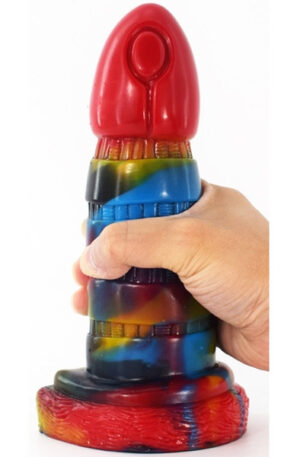 Oblink Dildo Multicolor 21 cm - Dragon dildo 1