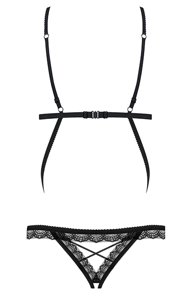 Obsessive 865-TED-1 Teddy Black - Seksīga apakšveļa 4