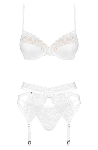 Obsessive 871-SEG-2 3 pcs set - Seksīga apakšveļa 3