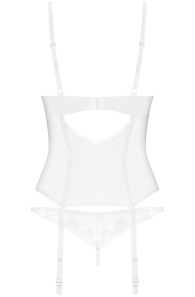 Obsessive Alissium Corset & Thong - Korsete un siksnas 5