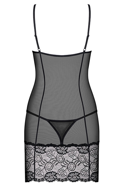 Obsessive Alluria Chemise & Thong - Seksīga apakšveļa 4