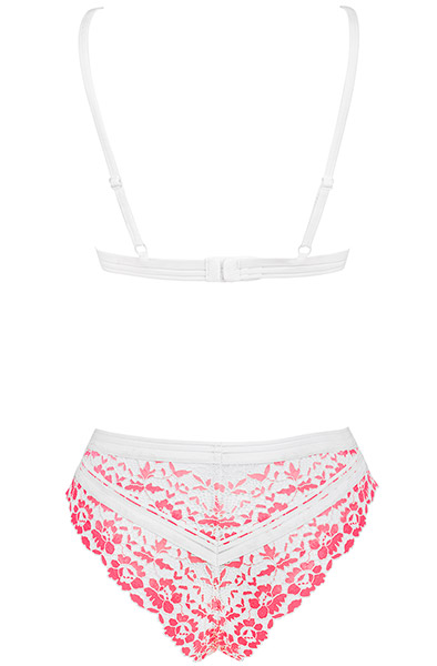 Obsessive Bloomys 2-pcs Set - Seksīga apakšveļa 4