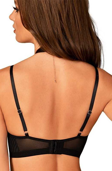Obsessive Brasica Bra Black - Krūštura un krūštura komplekts 2