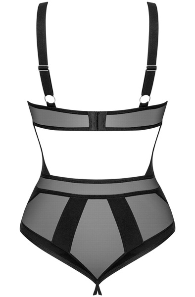 Obsessive Chic Amoria Crotchless Teddy - Tedijs 4