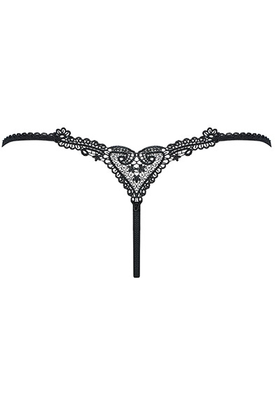 Obsessive Chiccanta Thong Black - Biksītes 4