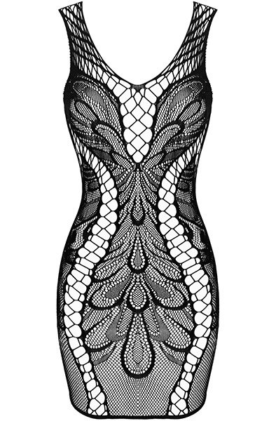 Obsessive D608 Dress Black - Seksīga apakšveļa 3
