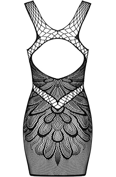 Obsessive D608 Dress Black - Seksīga apakšveļa 4