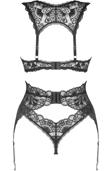 Obsessive Donna Dream 3-pcs Set - Seksīga apakšveļa 4