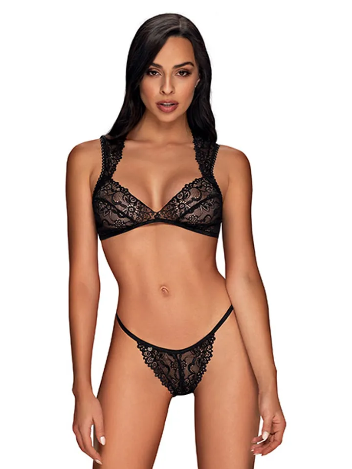 Obsessive Elisetta 2-pcs Set - Seksīga apakšveļa 1 [full]
