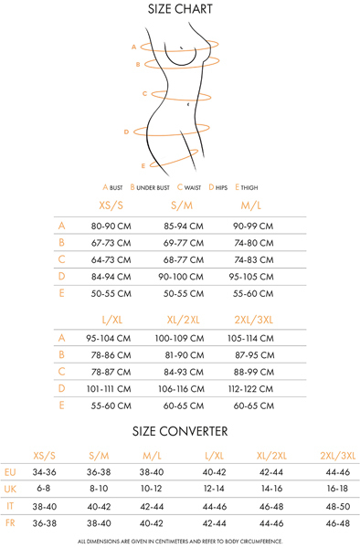 Obsessive Emperita Corset & Thong - Seksīga apakšveļa 6