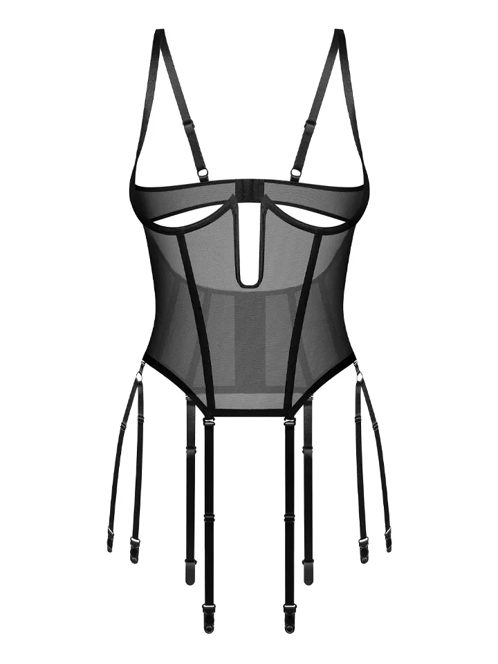 Obsessive Euphori Corset Black - Korsete 3 [full]