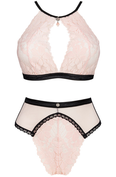 Obsessive Lilines 2-pcs Set - Krūštura un krūštura komplekts 4