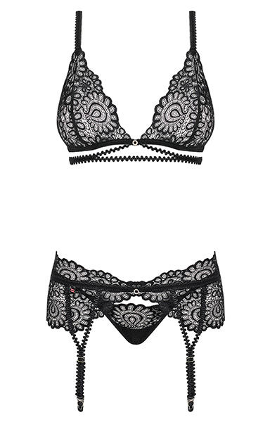 Obsessive Mixty 3-pcs Set - Seksīga apakšveļa 3