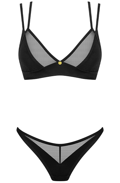 Obsessive Nesari 2-pcs Set - Krūštura un krūštura komplekts 3