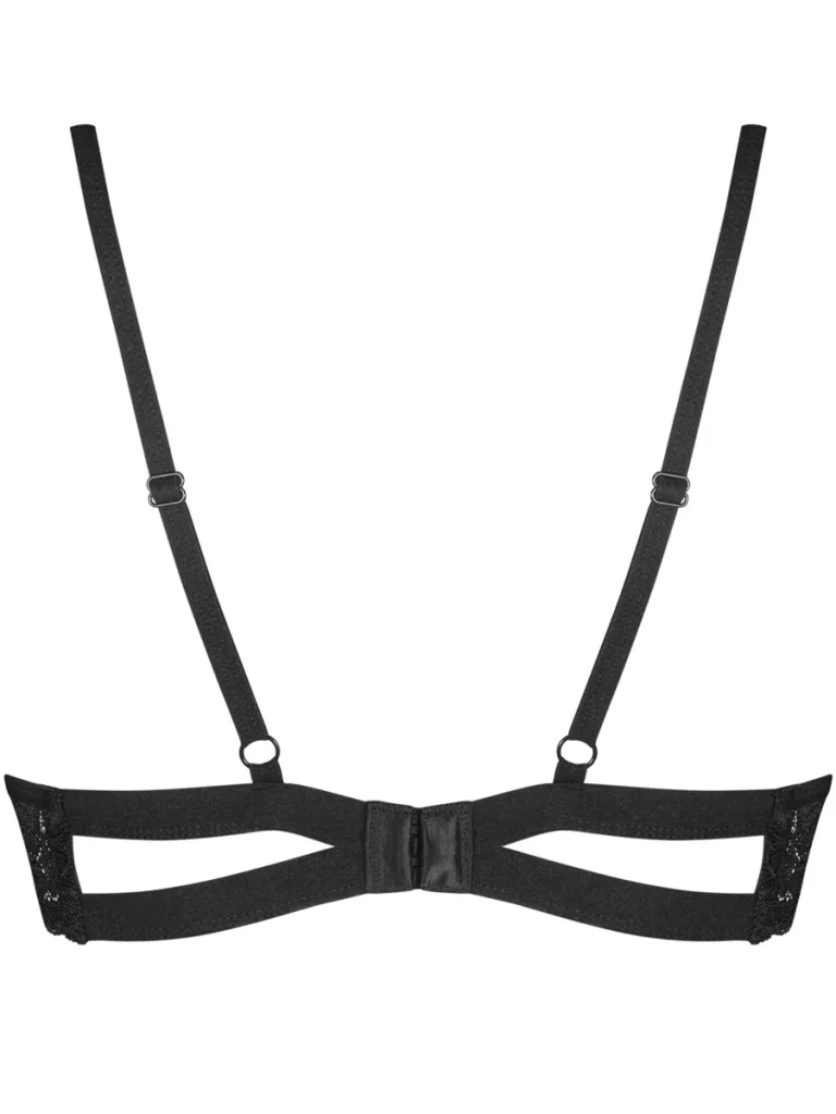 Obsessive Nutris Bra Black - Seksīgi krūšturi 3