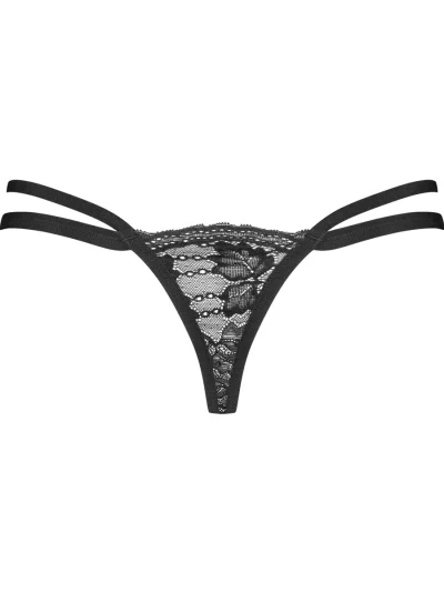 Obsessive Nutris Thong Black - Stringtrosor 4