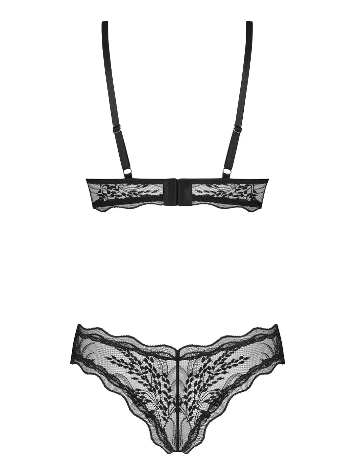 Obsessive Perisia 2-pcs Set Black - Underklädesset 5 [full]