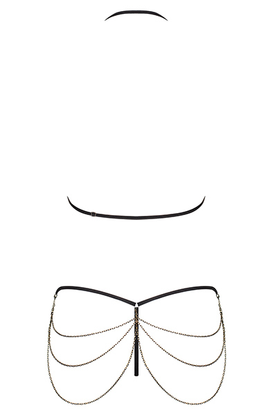 Obsessive Redella 2-pcs Set Black - Seksīga apakšveļa 4