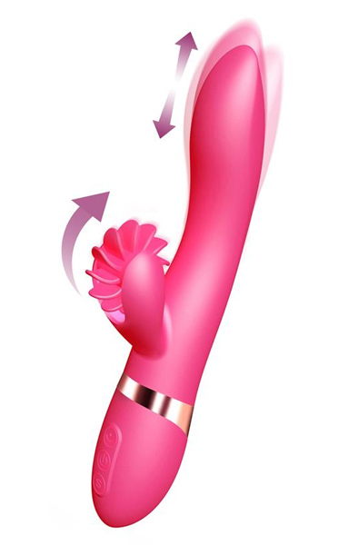 Ohh! Deluxe Kelly Rotation Vibrator - Vibrators ar laizīšanas riteni 2