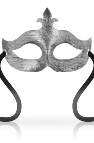 Ohmama Masks Fleur De Lis Eyemask Silver - Maska 1
