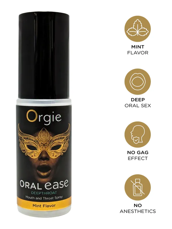 Oral Ease Deepthroat Mouth & Throat Spray 15ml - Ēdamais un orālais sekss 2 [full]