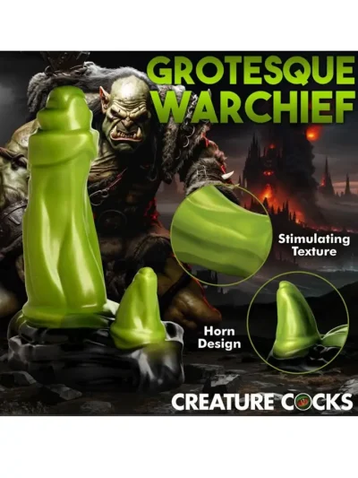 Orc Silicone Dildo 17,8 cm - Dragon dildo 4