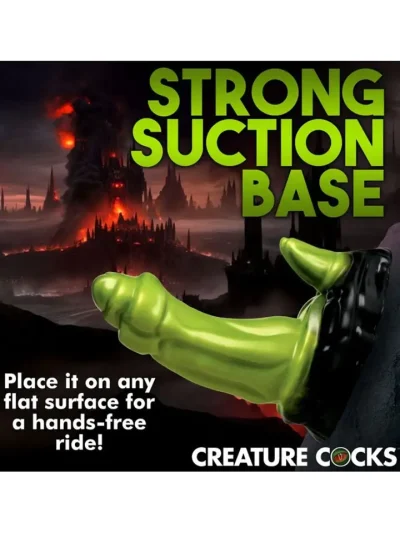 Orc Silicone Dildo 17,8 cm - Dragon dildo 5