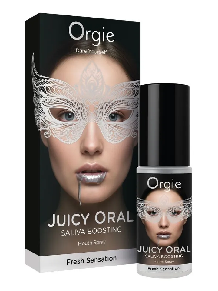 Orgie Juicy Oral Saliva Boosting Mouth Spray 15 ml - Labāks orālais sekss 1 [full]