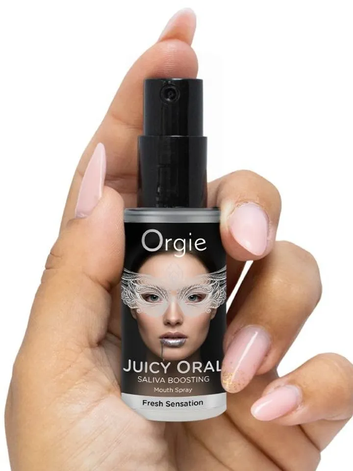 Orgie Juicy Oral Saliva Boosting Mouth Spray 15 ml - Labāks orālais sekss 3 [full]