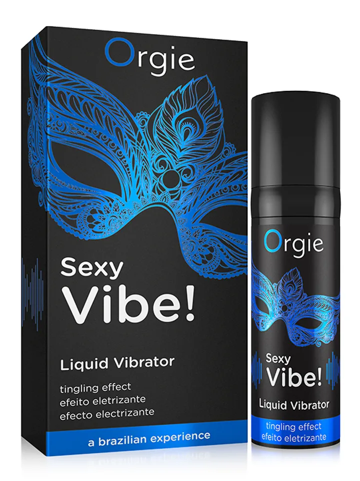 Orgie Sexy Vibe! Liquid Vibrator 15 ml - Stimulējošs uztura bagātinātājs vīriešiem 1 [full]