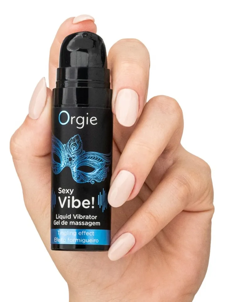 Orgie Sexy Vibe! Liquid Vibrator 15 ml - Stimulējošs uztura bagātinātājs vīriešiem 3 [full]