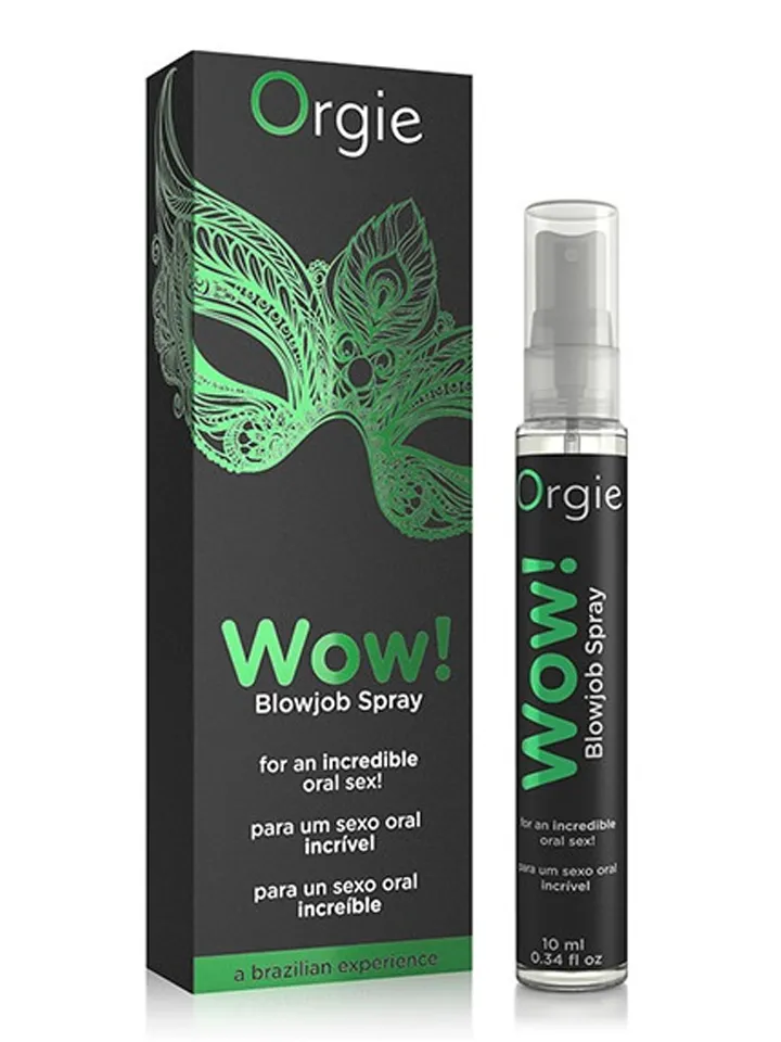 Orgie Wow! Blowjob Spray 10 ml - Labāks orālais sekss 1 [full]