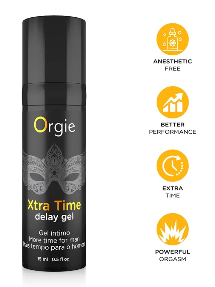 Orgie Xtra Time Delay Gel 15 ml - Aizkavēšanās želeja 2 [full]