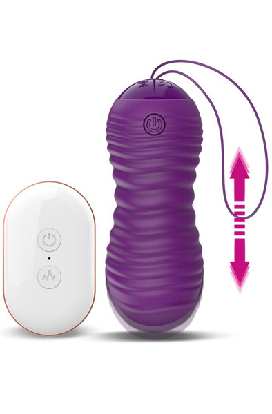 Orio Vibrating Up & Down Egg Purple - Vibrējoša ola 1